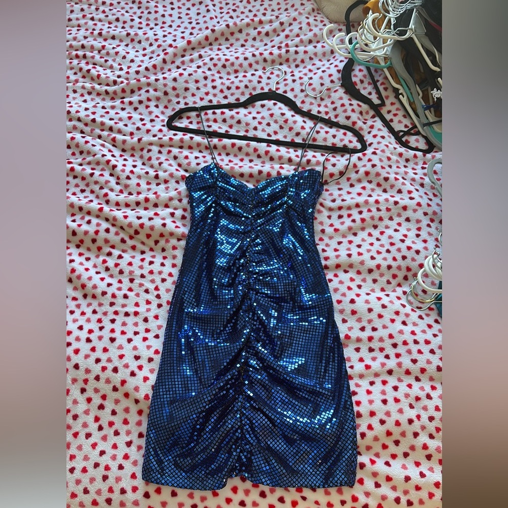 Zara mini sequin dress